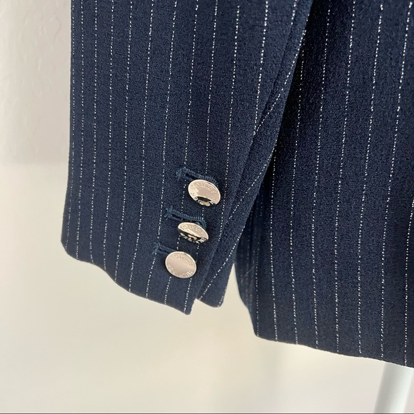 Tommy Hilfiger Navy Pinstripe Blazer - Picture 3 of 6